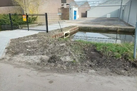 Nieuwe dam CNB hallen